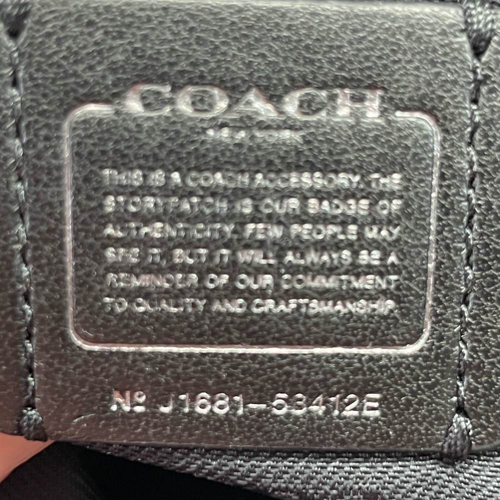 NWT Coach Leaf Print ‘Nolita’ 24 Shoulder Bag - Picture 13 of 13